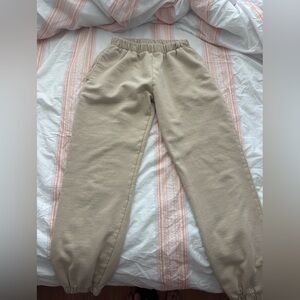 Brandy Melville Tan Joggers